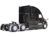 Freightliner New Cascadia Sleeper Cab Truck Tractor Black Transport Series 1/50 Diecast Model Diecast Masters 71126