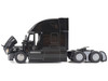 Freightliner New Cascadia Sleeper Cab Truck Tractor Black Transport Series 1/50 Diecast Model Diecast Masters 71126