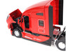 Kenworth T680 76 High Roof Sleeper Cab Truck Tractor Viper Red Transport Series 1/50 Diecast Model Diecast Masters 71132