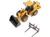 CAT Caterpillar 930 Wheel Loader with Operator Yellow High Line Series 1/50 Diecast Model Diecast Masters 85779