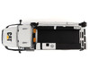 CAT Caterpillar CT660 Auto Crane Titan 85 Truck with Miller EnPak White Transport Series 1/50 Diecast Model Diecast Masters 85785