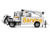 CAT Caterpillar CT660 Auto Crane Titan 85 Truck with Miller EnPak White Transport Series 1/50 Diecast Model Diecast Masters 85785