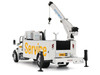 Kenworth T380 Auto Crane Titan 85 Truck with Miller EnPak White Transport Series 1/50 Diecast Model Diecast Masters 85786