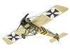 Level 2 Model Kit Fokker E II Eindecker Fighter Aircraft 1/72 Plastic Model Kit Airfix A01086