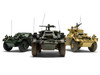 Level 2 Model Kit Ferret Scout Mk.1 Armored Car with 3 Scheme Options 1/35 Plastic Model Kit Airfix A1386