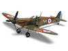 Level 2 Model Kit Supermarine Spitfire Mk I Fighter Aircraft with 3 Scheme Options 1/48 Plastic Model Kit Airfix A05126B