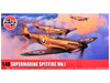 Level 2 Model Kit Supermarine Spitfire Mk I Fighter Aircraft with 3 Scheme Options 1/48 Plastic Model Kit Airfix A05126B