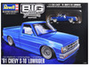 Level 4 Model Kit 1991 Chevrolet S 10 Lowrider Pickup Truck with 1/64 Diecast Version Included Big Little Series 1/25 Scale Model Revell 14562