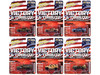 Military Set A of 6 pieces 2025 Release 1 Limited Edition Diecast Models Johnny Lightning JLML012A