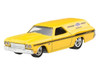 1970 Chevrolet Chevelle SS Wagon Yenko Yellow Fast Wagons Series Diecast Model Car Hot Wheels JBK67