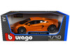 Lamborghini Temerario Orange Metallic 1/18 Diecast Model Car Bburago 11052OR
