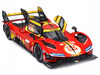 Ferrari 499P #50 Antonio Fuoco Miguel Molina Nicklas Nielsen Ferrari AF Corse Winner 24 Hours of Le Mans 2024 Racing Series 1/18 Diecast Model Car Bburago 16303