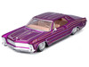 1965 Buick Riviera Lowrider Purple Metallic with Graphics Lowriders Series 1/26 Diecast Model Car Maisto 32551PU