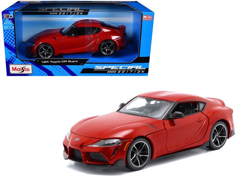 Toyota GR Supra Red Special Edition Series 1/24 Diecast Model Car Maisto 32917R