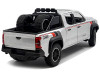 2024 Toyota Tundra TRD Off Road Edition Pickup Truck Silver Metallic with TRD Stripes with Sunroof and Wheel Rack Limited Edition to 2400 pieces Worldwide 1/24 Diecast Model Car H08778-MJS02