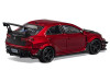Mitsubishi Lancer Evolution X Varis RHD Right Hand Drive Red Metallic with Carbon Hood 1/64 Diecast Model Car CM Model CM64-EVOX-14