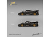 Pagani Zonda Revolucion Black Carbon with Extra Wheels 1/64 Diecast Model Car CM Model CM64-REVOLUCION-07