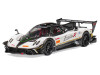 Pagani Zonda Revolucion White and Carbon with Extra Wheels 1/64 Diecast Model Car CM Model CM64-REVOLUCION-08