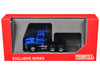 Mack 603 Short Day Cab Blue Metallic 1/87 (HO) Plastic Model Car Promotex 015264BL