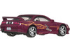 Nissan 240SX S14 RHD Right Hand Drive Maroon with Graphics The Fast and the Furious 2001 Movie Fast & Furious Series Diecast Model Car Hot Wheels JBL99