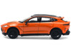 Aston Martin DBX 707 Cosmos Orange Metallic with Black Top 1/64 Diecast Model Car Pop Race PR640148