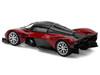 Aston Martin Valkyrie Supernova Red Metallic with Carbon Top 1/64 Diecast Model Car Pop Race PR640152