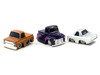 Kustoms Series 4 Chevrolet Triple Pack Set of 3 Cars Diecast Model Cars CarTuned 541974-XX1