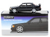 Mercedes Benz 190 E 2 5 16 EVO 1 Blue Black Metallic Global64 Series 1/64 Diecast Model Tarmac Works T64G-057-BK