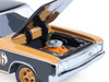 1985 Dodge Ram D350 Ramp Truck and 1965 Dodge Coronet Hotton Speed Shop Brown and Black H D Trucks Series 26 1/64 Diecast Model Cars Greenlight 33260A