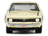 1969 Chevrolet Camaro SS 396 Butternut Yellow with Black Stripes Barrett Jackson Series 15 1/64 Diecast Model Car Greenlight 37320C