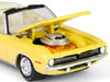 1970 Plymouth Cuda Convertible Yellow Barrett Jackson Series 15 1/64 Diecast Model Car Greenlight 37320E