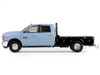 2018 Ram 3500 Dually Flatbed Truck Robin s Egg Blue Dually Drivers Series 16 1/64 Diecast Model Car Greenlight 46160C