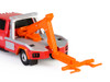 2022 Ram 3500 Dually Wrecker Tow Truck Ignition Towing Co Red and Orange Dually Drivers Series 16 1/64 Diecast Model Car Greenlight 46160E