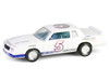 1983 Chevrolet Monte Carlo #5 Hendrick Motorsports First Test Car Tribute White with Blue Stripes and Interior Hobby Exclusive Series 1/64 Diecast Model Car Greenlight GL30520