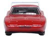 1969 Dodge Charger Daytona Red with White Stripe 1/87 (HO) Scale Diecast Model Car Oxford Diecast 87DD69005