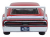 1969 Dodge Charger Daytona Red with White Stripe 1/87 (HO) Scale Diecast Model Car Oxford Diecast 87DD69005