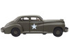 1942 Packard Clipper Touring Sedan US Army Staff Car Olive Drab 1/87 (HO) Scale Diecast Model Car Oxford Diecast 87PC42002