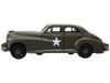 1942 Packard Clipper Touring Sedan US Army Staff Car Olive Drab 1/87 (HO) Scale Diecast Model Car Oxford Diecast 87PC42002