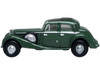 Jaguar SS RHD Right Hand Drive Suede Green with Black Top 1/148 (N) Scale Diecast Model Car Oxford Diecast NJSS005