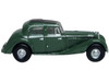 Jaguar SS RHD Right Hand Drive Suede Green with Black Top 1/148 (N) Scale Diecast Model Car Oxford Diecast NJSS005