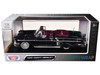 1958 Chevrolet Impala Green and Purple Chrome Custom Wrap Series 1/24 Diecast Model Car Motormax 79082