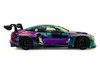 BMW M4 GT3 Chameleon Chrome Custom Wrap Series 1/24 Diecast Model Car Motormax 79094