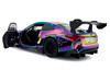 BMW M4 GT3 Chameleon Chrome Custom Wrap Series 1/24 Diecast Model Car Motormax 79094