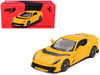 Ferrari 812 Competizone Giallo Modena Yellow 1/64 Diecast Model Car BBR BBRFER64008