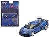 2023 Chevrolet Corvette Z06 Elkhart Lake Blue Metallic Limited Edition 1/64 Diecast Model Car Mini GT MGT00892