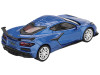 2023 Chevrolet Corvette Z06 Elkhart Lake Blue Metallic Limited Edition 1/64 Diecast Model Car Mini GT MGT00892