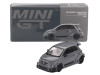 ABARTH 595 #49 LB Works x Abas Works Gray Limited Edition 1/64 Diecast Model Car Mini GT MGT00995
