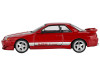 Nissan Skyline GT R R32 RHD Right Hand Drive Veilside Combat C I Gem Red Metallic Limited Edition 1/64 Diecast Model Car Mini GT MGT00987