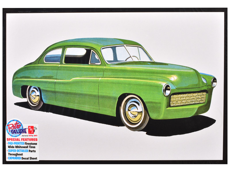 Skill 2 Model Kit 1949 Mercury Club Coupe 1/25 Scale Model AMT AMT1496