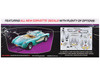 Skill 2 Model Kit 1957 Chevrolet Corvette Street Machine Kustom Kruisers Series 1/25 Scale Model AMT AMT1498